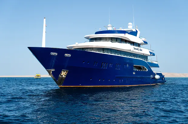 Sea Wolf liveaboard yacht at sea